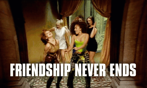 friendship never ends GIF by Spice Girls
