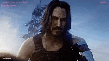 keanu reeves deal with it GIF