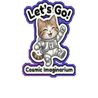 Lets Go Dancing Cat Sticker