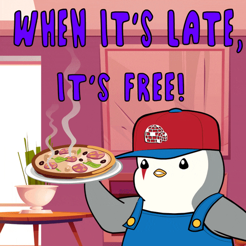 Pizza Hut GIF by Pudgy Penguins