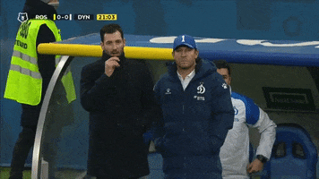 Nervous Head Coach GIF by FC Dynamo Moscow