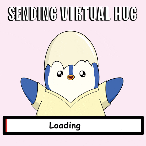 Love You Hug GIF by Pudgy Penguins