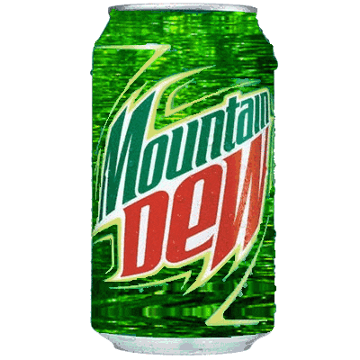 Mountain Dew Soda Sticker by The Chosen One