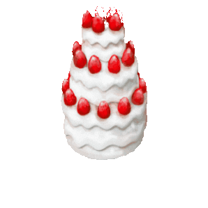 Birthday Cake Sticker