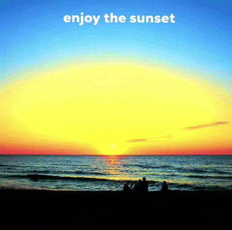 Sunset Sunsetlover GIF by CHAOS-TRIP