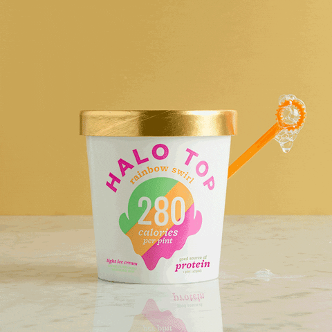 bubbles halo top GIF by Halo Top Creamery