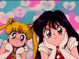 Happy Sailor Moon GIF