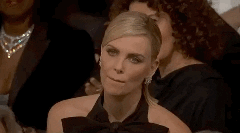 Charlize Theron Nod GIF by Golden Globes - Find & Share on GIPHY