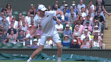 kevin anderson lol GIF by Wimbledon