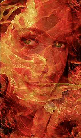 Paris Hilton Fire GIF by Maryanne Chisholm - MCArtist