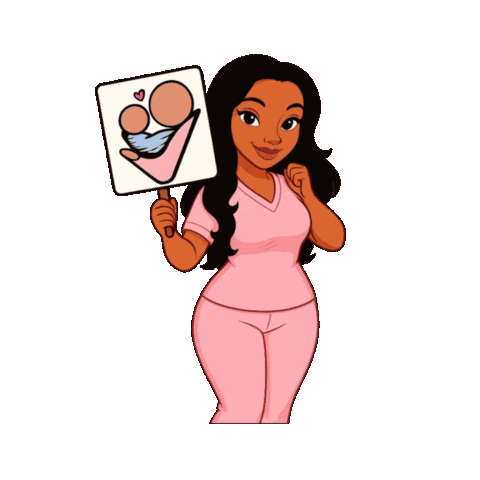 Mila Love Sticker by Mission Mommy HQ