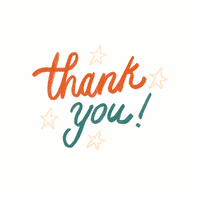 Stars Thank You Gif By Brittdoesdesign Find Share On Giphy