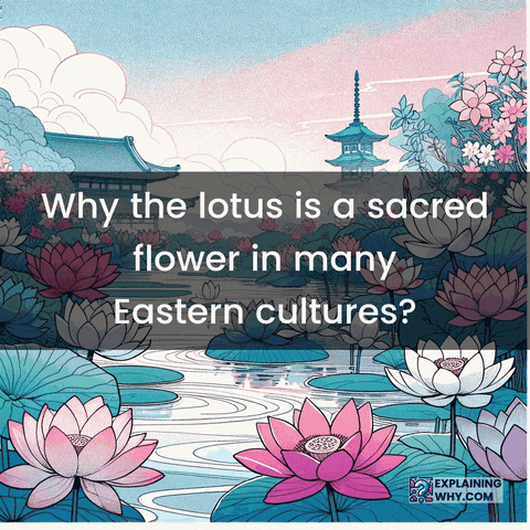 Sacred Lotus GIF by ExplainingWhy.com