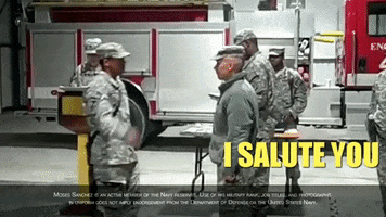 i salute you GIF by Nonnahs Marketing