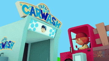 car wash truck GIF by Super Simple