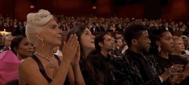 Lady Gaga Applause GIF by The Academy Awards - Find & Share on GIPHY