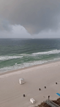 Waterspout Spins Off Panama City Beach in Florida