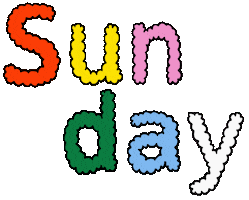 Sunny Day Weekend Sticker by ffembroidery