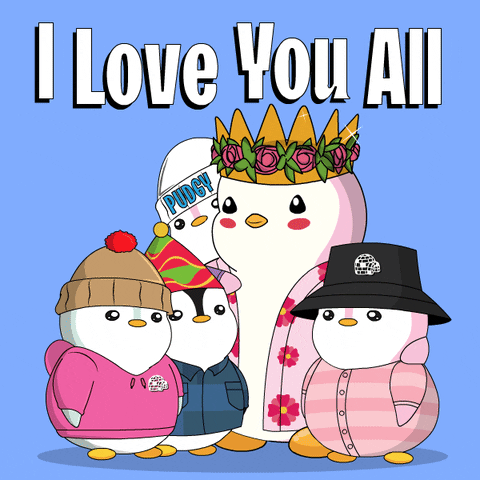 Happy I Love You GIF by Pudgy Penguins