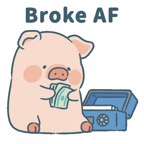 Piggy Sticker