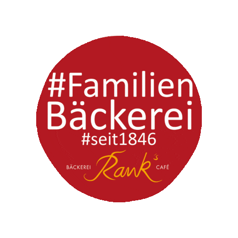 Rank Bäckerei Sticker by RanksHerzstueck