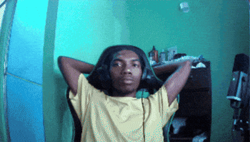 Blinking Green Screen GIF