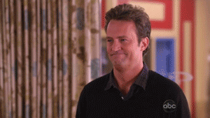 what is going on matthew perry GIF
