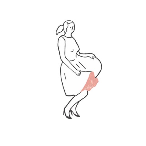 Dancing Lady Dance Sticker by Kobie