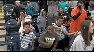 dancing GIF by West Michigan Whitecaps 
