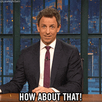 Seth Meyers Wow GIF by Late Night with Seth Meyers