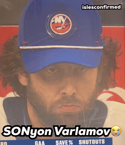 Semyon Varlamov Islanders GIF