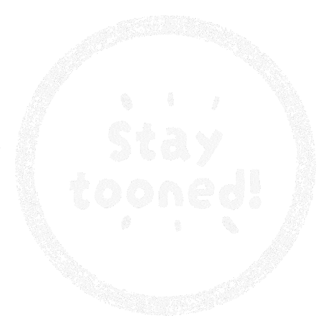 Stay Tooned Sticker by Lorrane Bernardes