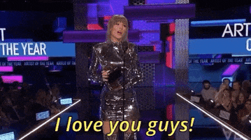 american music awards 2018 i love you guys GIF by AMAs