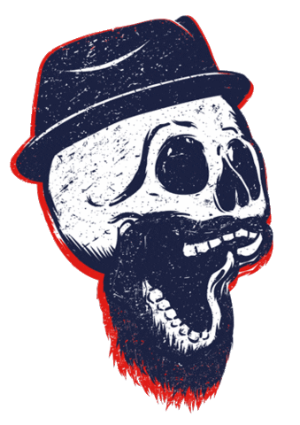 Bar Skull Sticker by SLB Public Relations