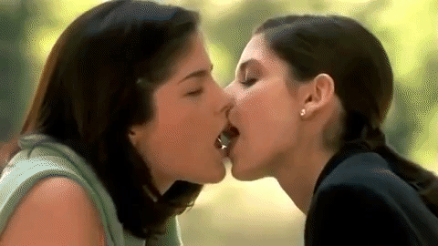 Lesbic-kiss GIFs - Get the best GIF on GIPHY