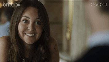 lacey turner smile GIF by britbox