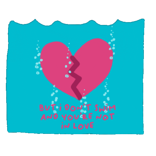 Not In Love Outdoor Pool Sticker by Maisie Peters