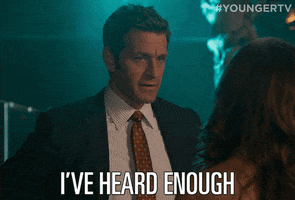 stop talking tv land GIF by YoungerTV