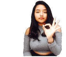 Girl Ok Sticker by AridenaOSD