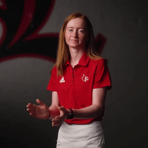 Clapping Ls Up GIF by Louisville Cardinals
