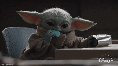 Baby-yoda-eat GIFs - Get the best GIF on GIPHY
