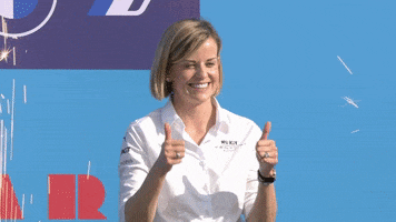Susie Wolff Thumbs Up GIF by ABB Formula E