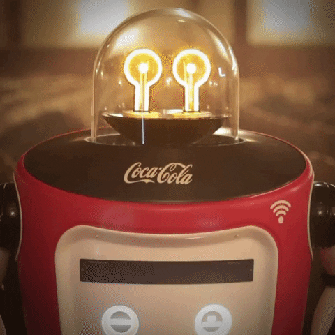 Robot Marta GIF by Coca-Cola Chile