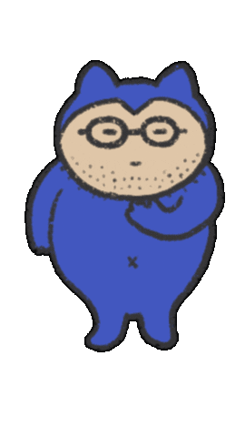 Meganeneko Sticker