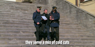 conan italy they serve a mix of cold nuts GIF by Team Coco