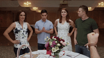 pascale hutton wedding planning GIF by Hallmark Channel