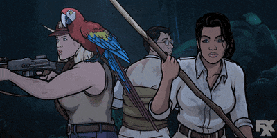 angry danger island GIF by Archer