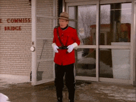 Canada Mountie GIF by Team Coco