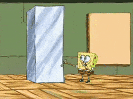 Spongebob Statue GIF