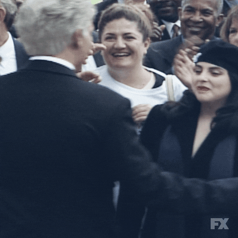 Bill Clinton Hug GIF by FX Networks